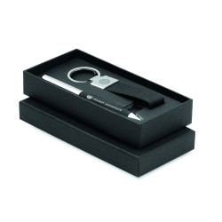 Set de regalo bolígrafo y llavero Scribi 2