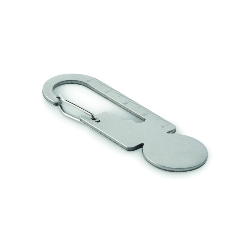 Llavero multifunción de acero reciclado Multikey