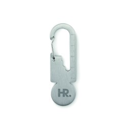Llavero multifunción de acero reciclado Multikey