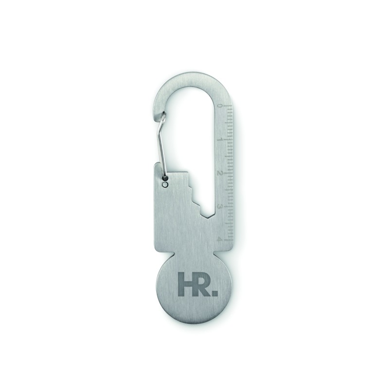 Llavero multifunción de acero reciclado Multikey