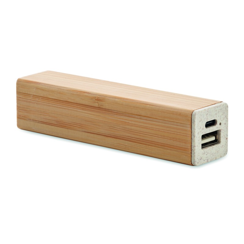 Powerbank de bambú Powerbamc 2600 mAh