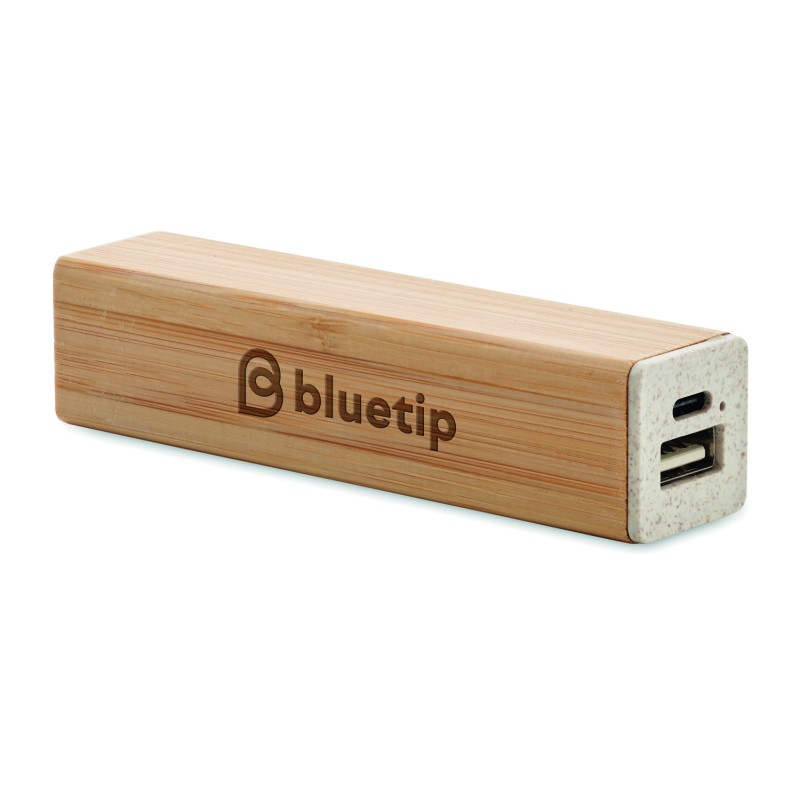 Powerbank de bambú Powerbamc 2600 mAh