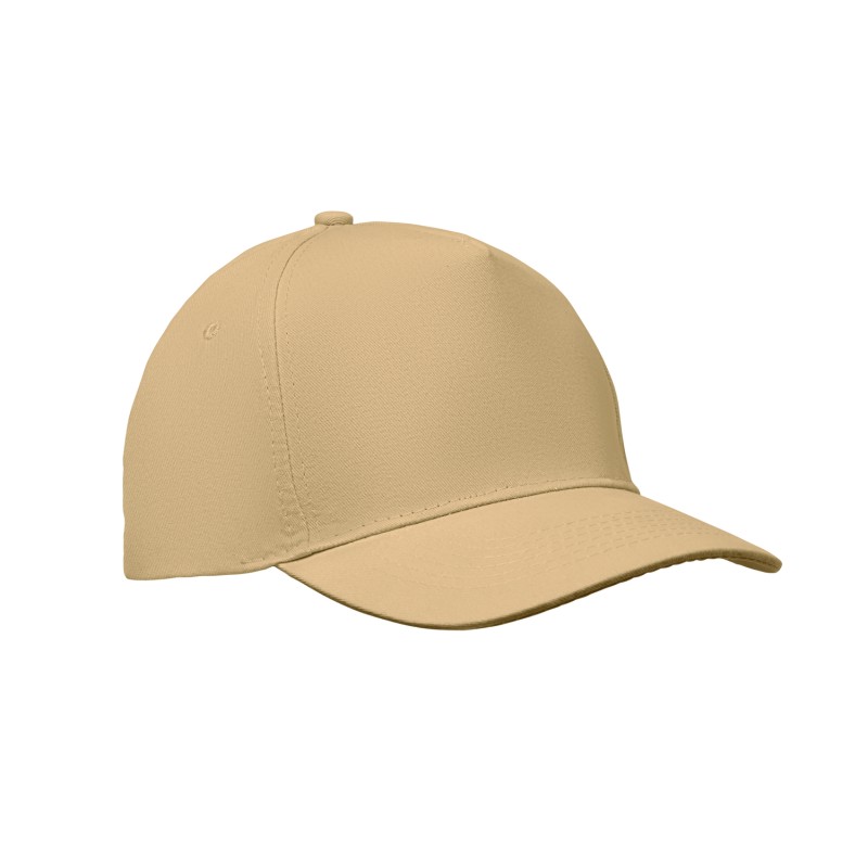 Gorra de béisbol de 5 paneles de algodón Sunny