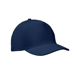 Gorra de béisbol de 5 paneles de algodón Sunny