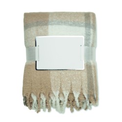Manta de mohair RPET a cuadros Quet