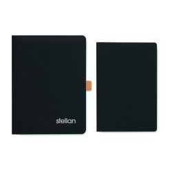 Portadocumentos A5 de RPET con libreta Feux