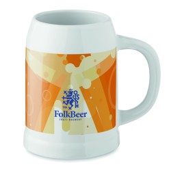 Taza con forma de jarra de cerveza Sublier 500 ml