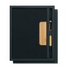 Set de libreta A5 RPET con bolígrafo Notemix