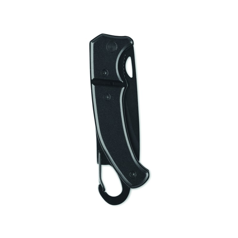Navaja plegable de aluminio con mosquetón Fife
