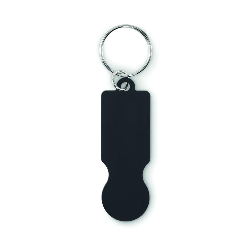 Llavero con ficha para carrito Tokley