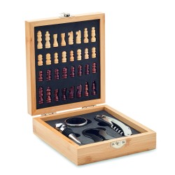 Set de vino con tablero de...