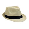 Sombrero de paja de papel Boowie