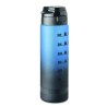 Botella deportiva RPET con marcador de horas Level 1 L