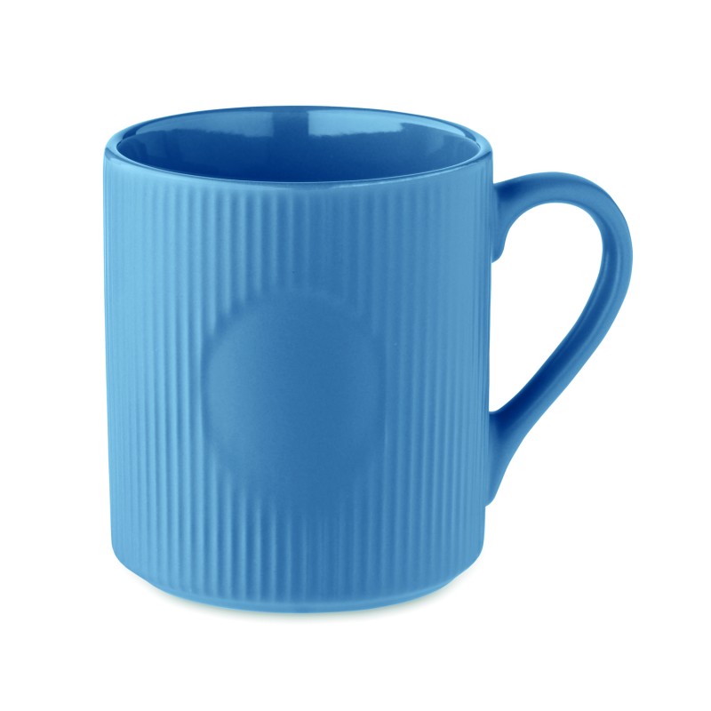 Taza de cerámica mate Ribmug 340 ml