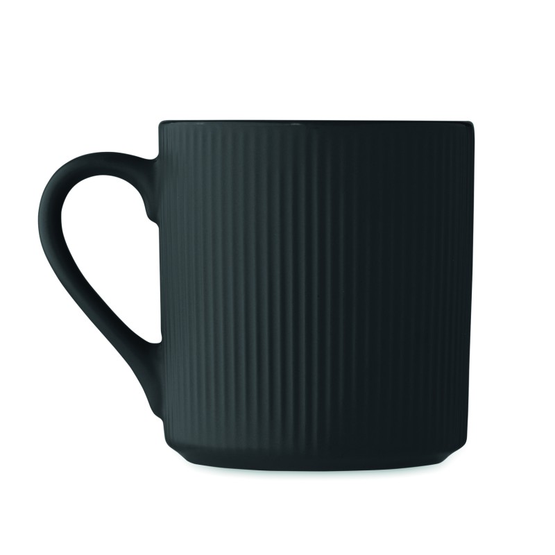 Taza de cerámica mate Ribmug 340 ml
