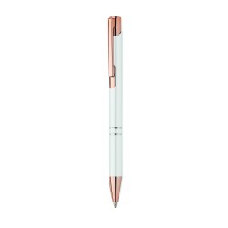 Bolígrafo de aluminio reciclado con pulsador Bern Rose