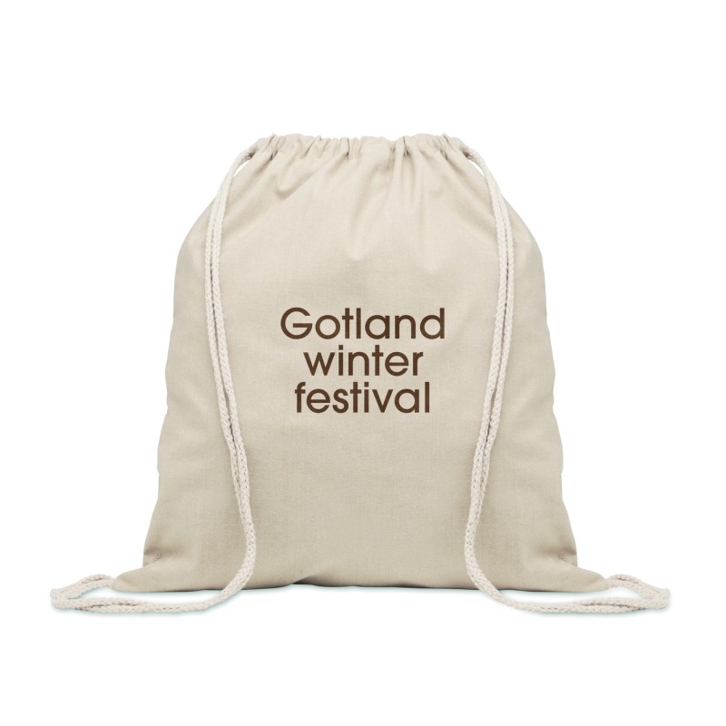 Mochila de cuerdas de algodón reciclado Cabetri