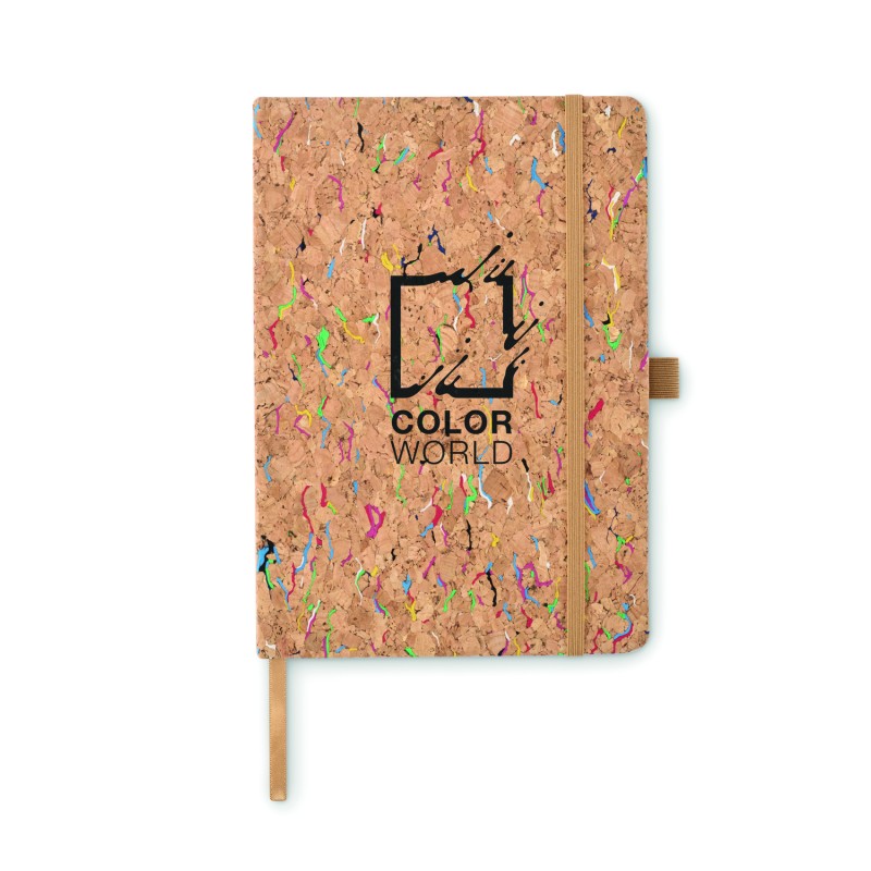 Libreta A5 de corcho de colores Cornota