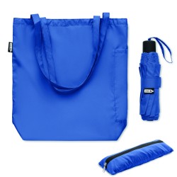 Paraguas plegable RPET con bolsa Seattle 21"