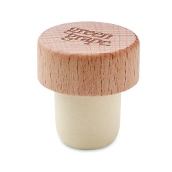 Tapón para botella de madera Bopper