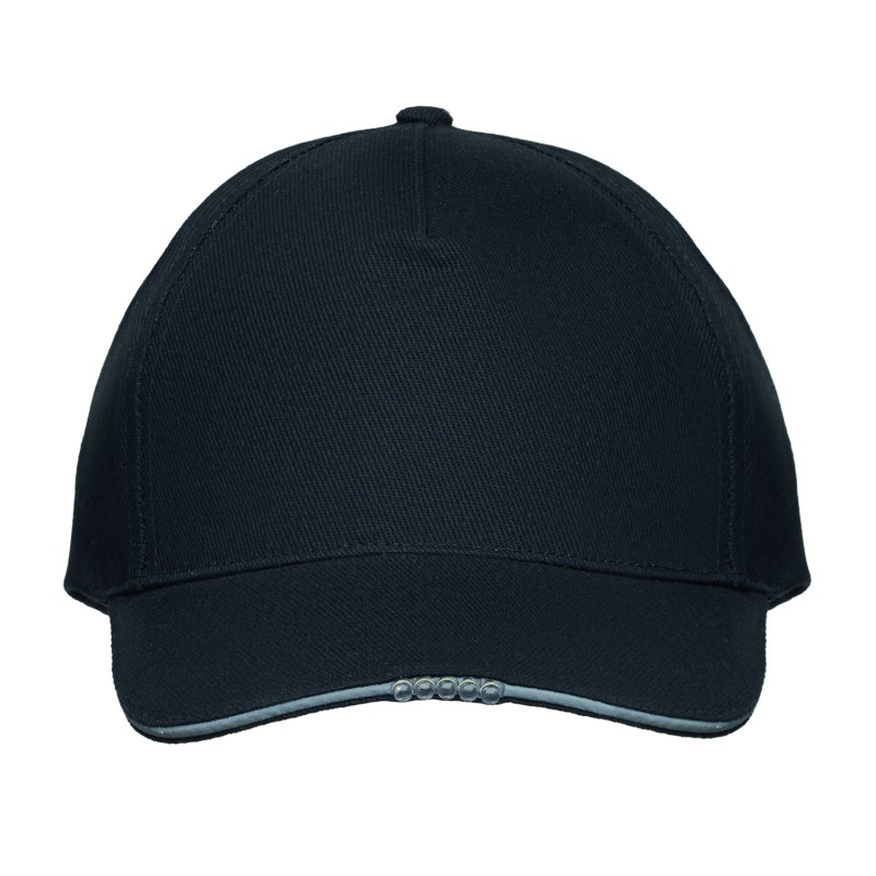 Gorra LED de 5 paneles Luzcap