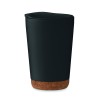 Vaso de doble pared con base de corcho Co 300 ml