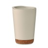 Vaso de doble pared con base de corcho Co 300 ml