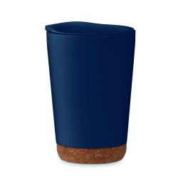Vaso de doble pared con base de corcho Co 300 ml