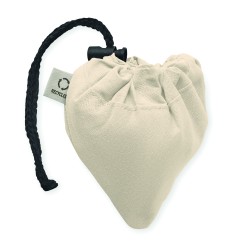 Bolsa plegable de algodón reciclado Carrie