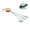 Llavero con cable de carga 4 en 1 Bule