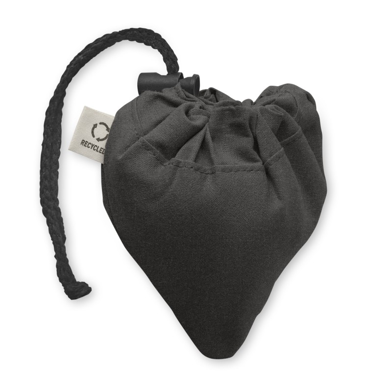 Bolsa plegable de algodón reciclado de color Carrie Colour