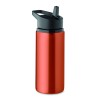 Botella de acero reciclado con pajita Spot 500 ml
