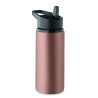 Botella de acero reciclado con pajita Spot 500 ml