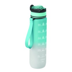 Botella deportiva RPET con pajita Activate 1 L