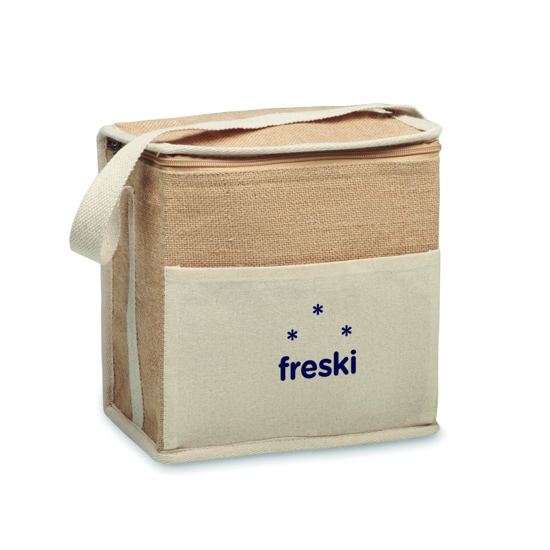 Bolsa nevera de yute Lona 3 L