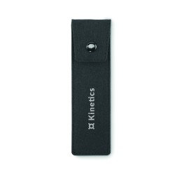 Estuche de fieltro RPET para bolígrafos Cencil