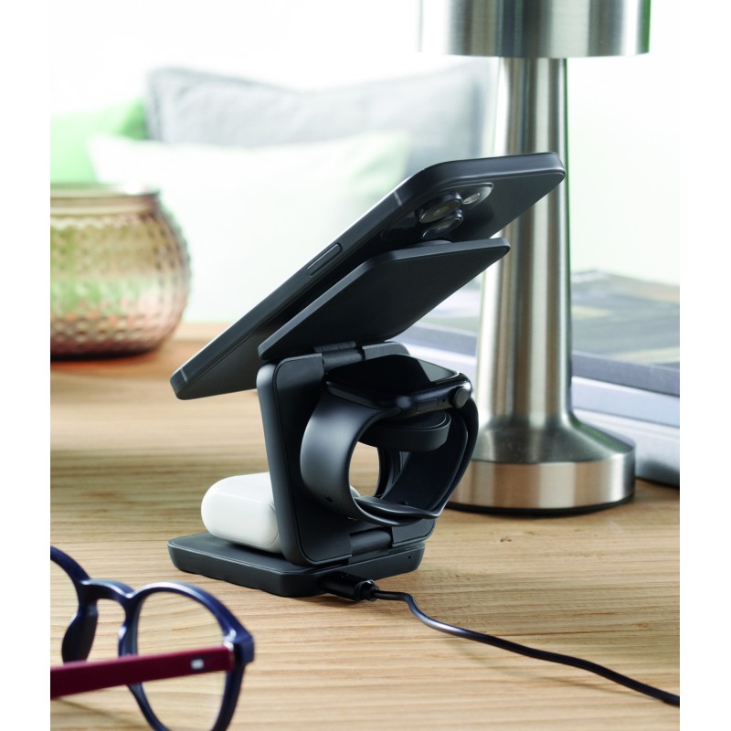 Base de carga plegable 3 en 1 Netica