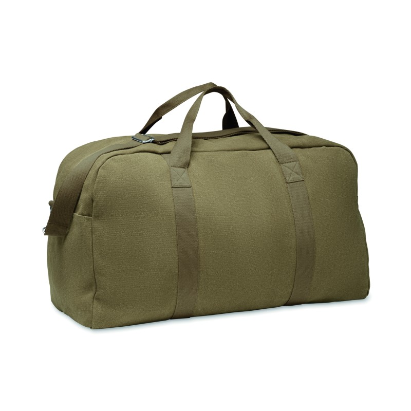 Bolsa de viaje de algodón reciclado de color Duffas Colour