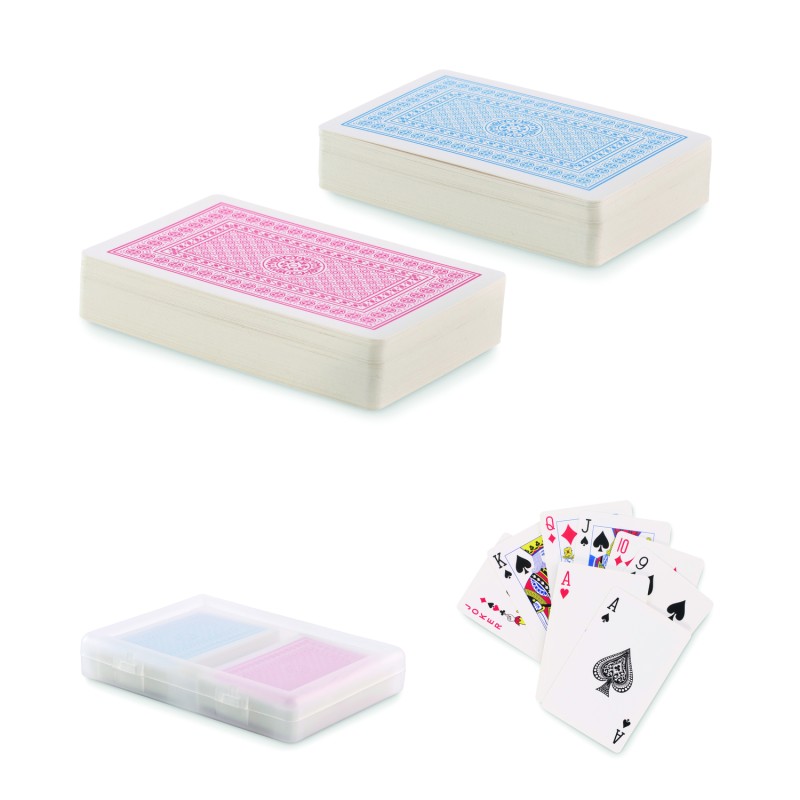 Set de 2 barajas de cartas Playcard