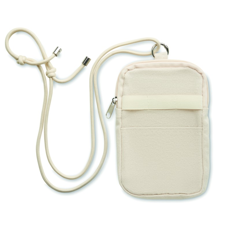 Bolso bandolera para smartphone de algodón reciclado Mobibolsa