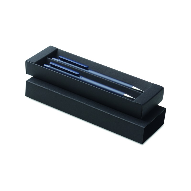 Set de bolígrafos de aluminio reciclado Orwell