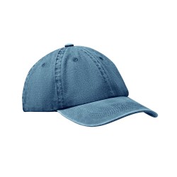 Gorra de 6 paneles de algodón lavado Beau