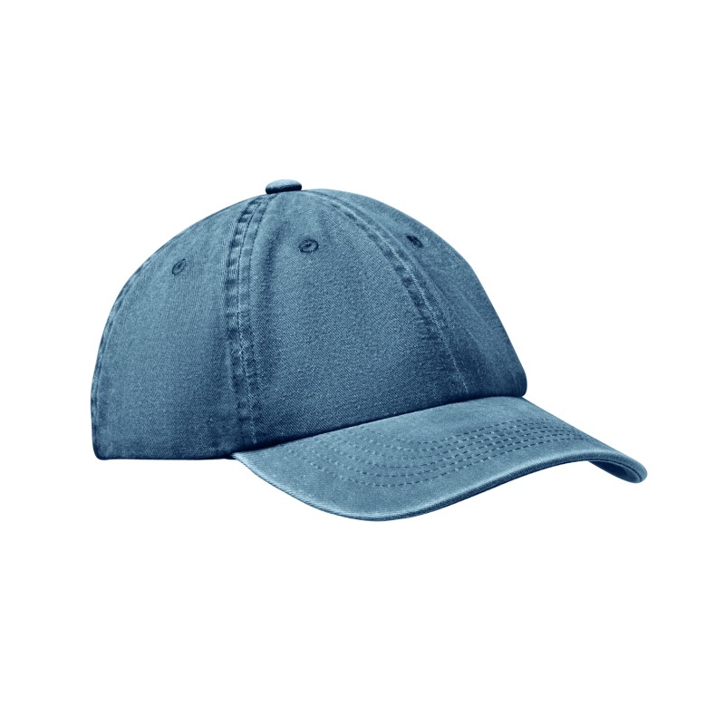 Gorra de 6 paneles de algodón lavado Beau