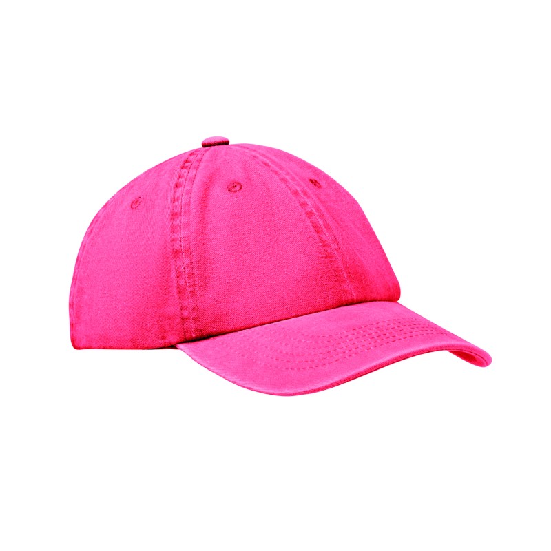 Gorra de 6 paneles de algodón lavado Beau