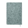 Libreta A5 de corcho y fieltro RPET Corkbook