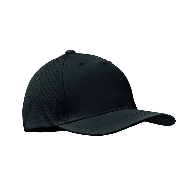 Gorra de 5 paneles de poliéster Capo