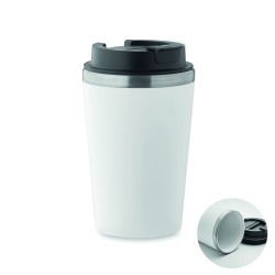 Vaso de doble pared con interior cerámico Blerm 350 ml