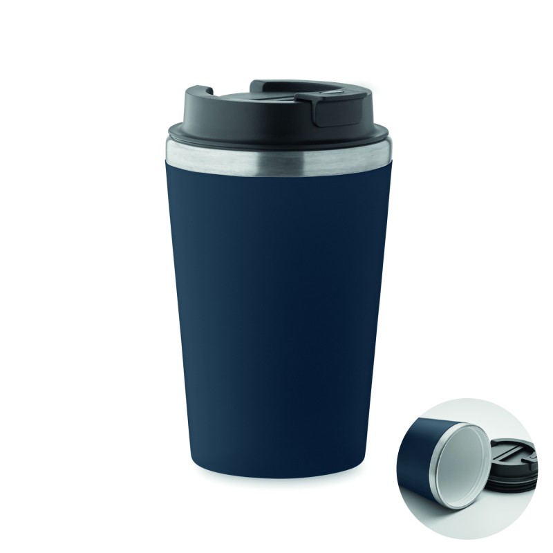 Vaso de doble pared con interior cerámico Blerm 350 ml