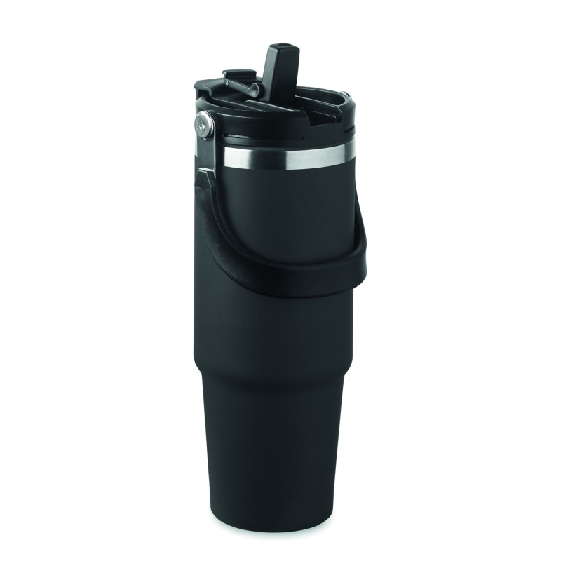 Vaso de doble pared de acero reciclado Suma Hand 850 ml