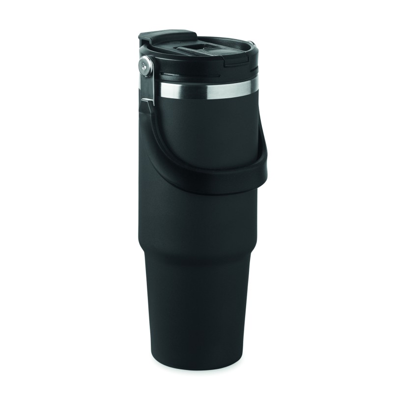 Vaso de doble pared de acero reciclado Suma Hand 850 ml